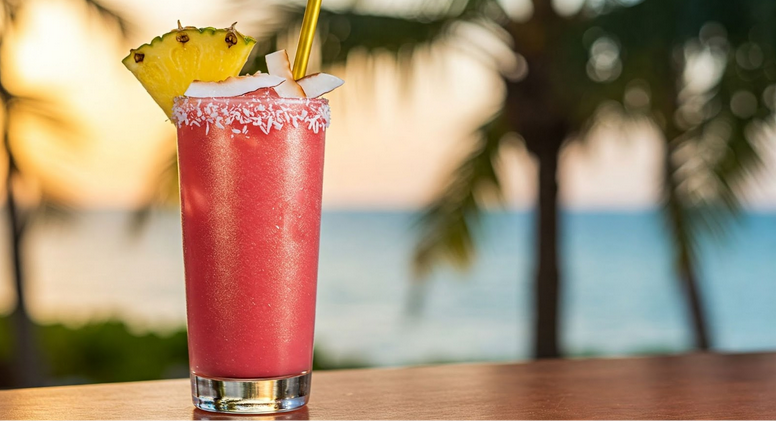 Pink Velvet Sunset (Smooth & Tropical)