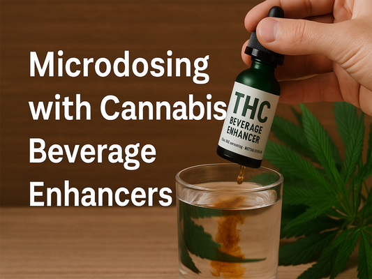 Microdosing with Cannabis Beverage Enhancers: A New Frontier