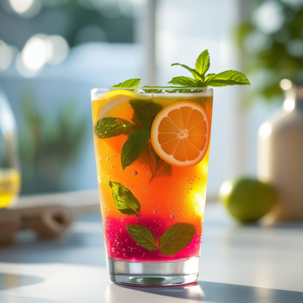 Mood-Enhancing Beverages for Mental Well-Being and Focus