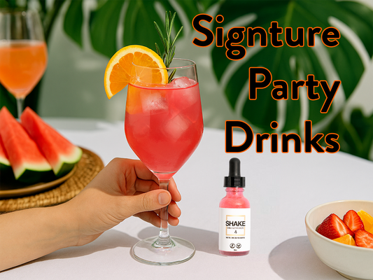 Why Every Summer Party Needs a Signature Cocktail—and Why SHAKE Is the Perfect Choice