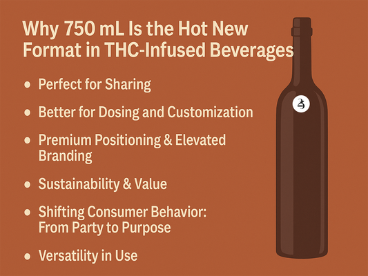 Why 750 mL Is the Hot New Format in THC-Infused Beverages