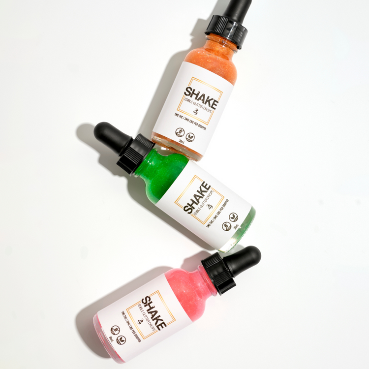 Vertical SHAKE images of product line up.