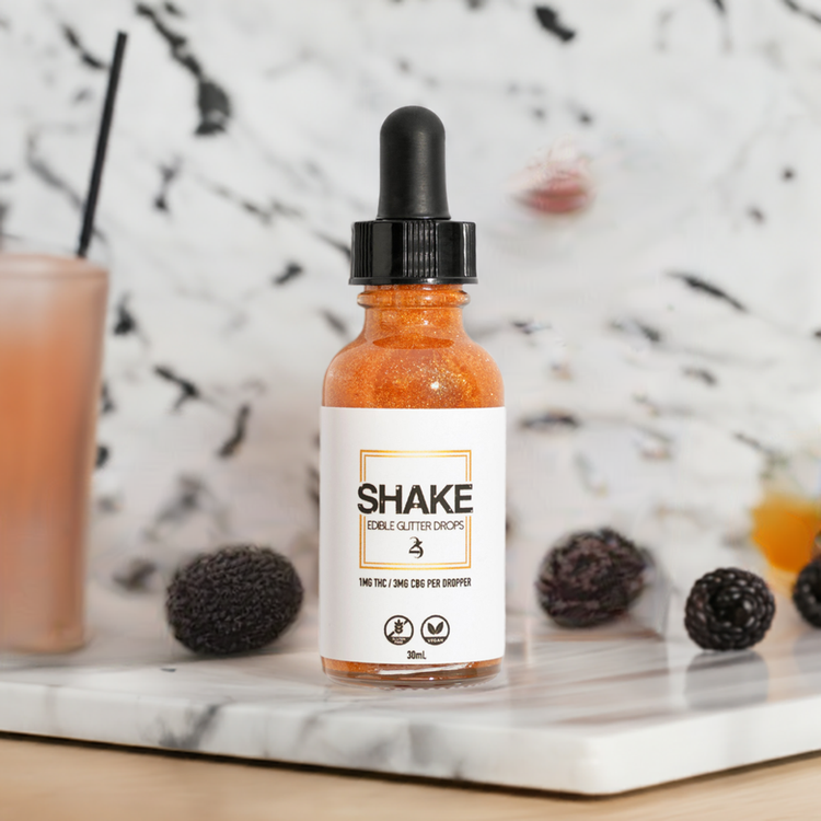 SHAKE with blackberries.