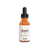 Bottle of 'SHAKE' with a dropper on a white background