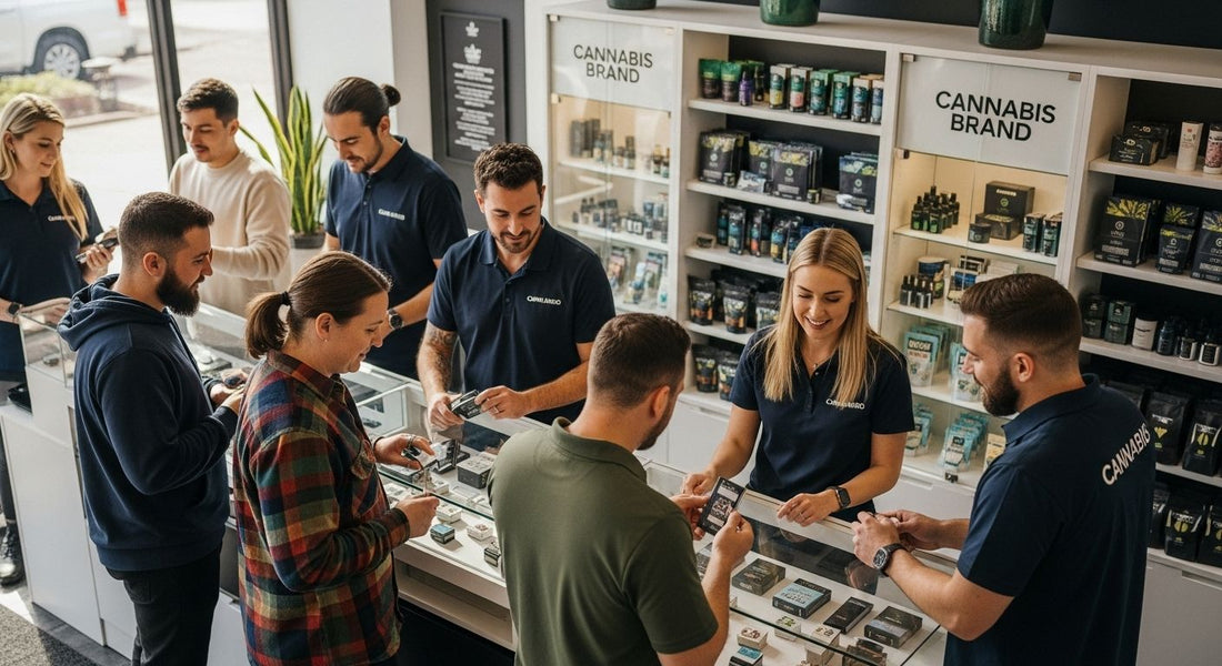 cannabis brand retail store