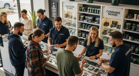 cannabis brand retail store