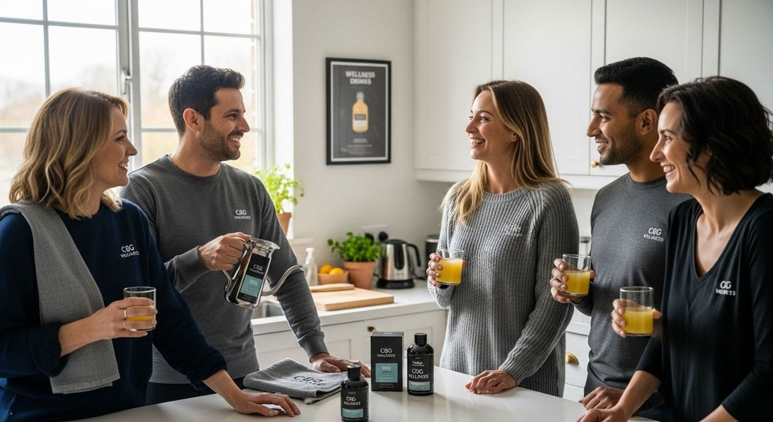 CBG-infused drinks wellness