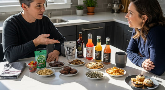 THC edibles examples, cannabis edibles, educational