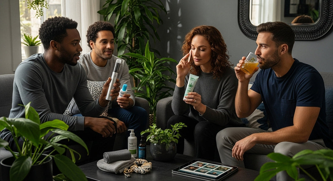 cannabis lifestyle products, wellness, modern living