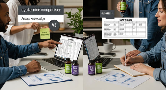 compare thc cbg process
