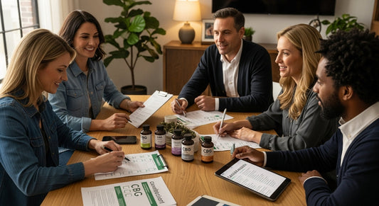 CBG product checklist, cannabinoid education, product quality review