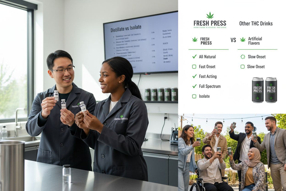 distillate vs isolate