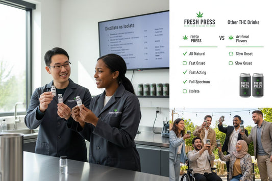 distillate vs isolate