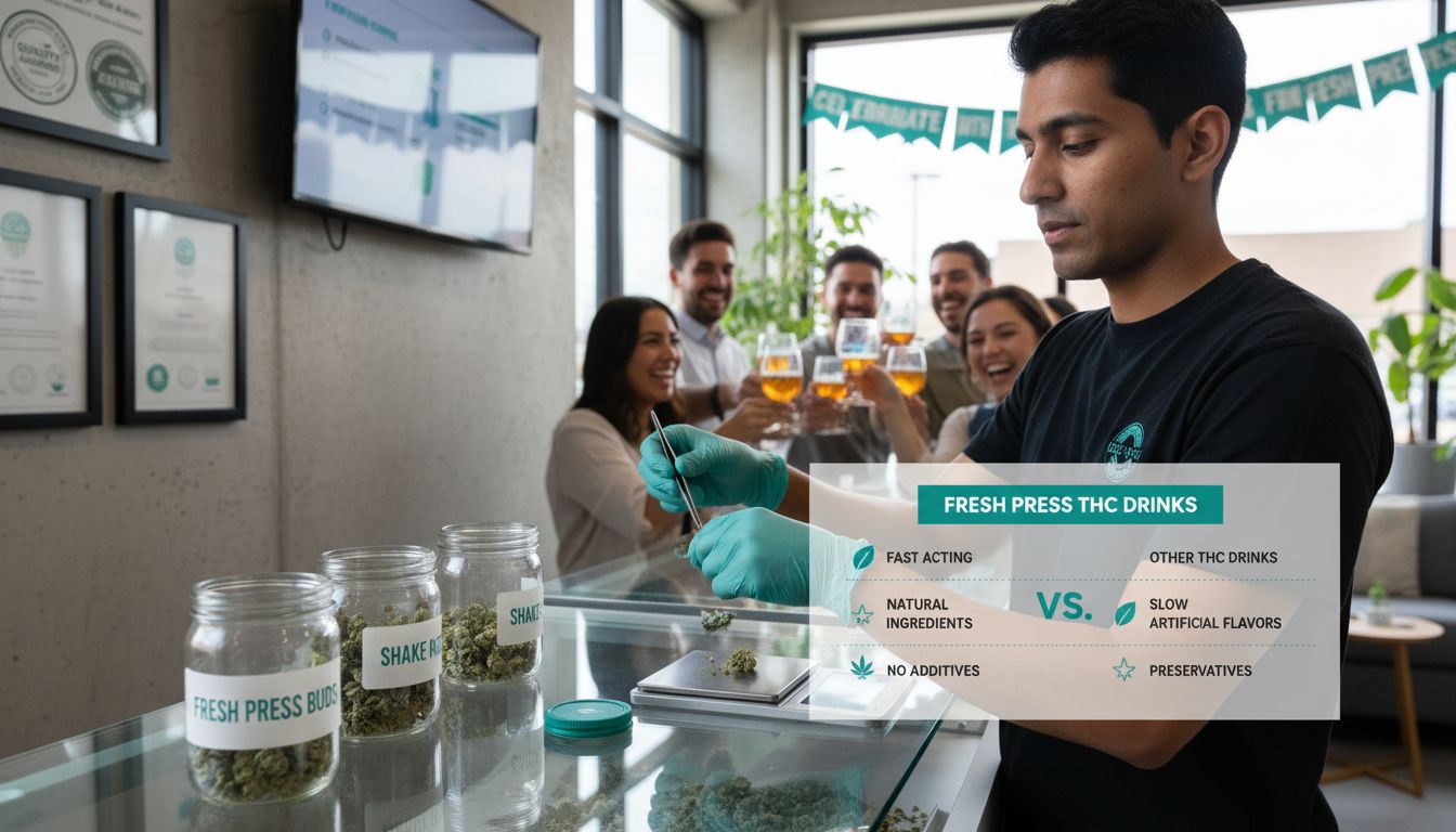 dispensary cannabis shake