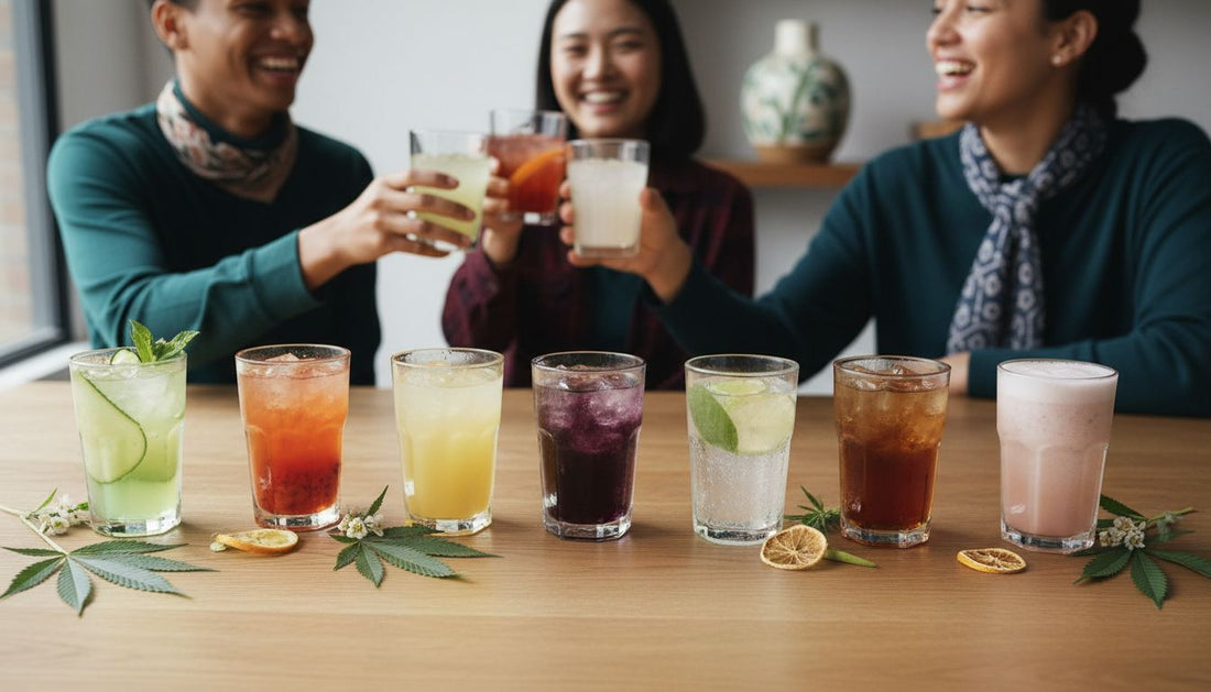 cbg cannabis drinks review hero header image