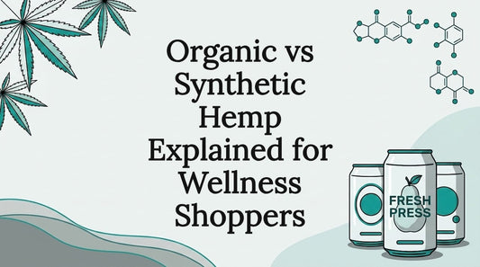 Decorative illustrated title card for hemp article