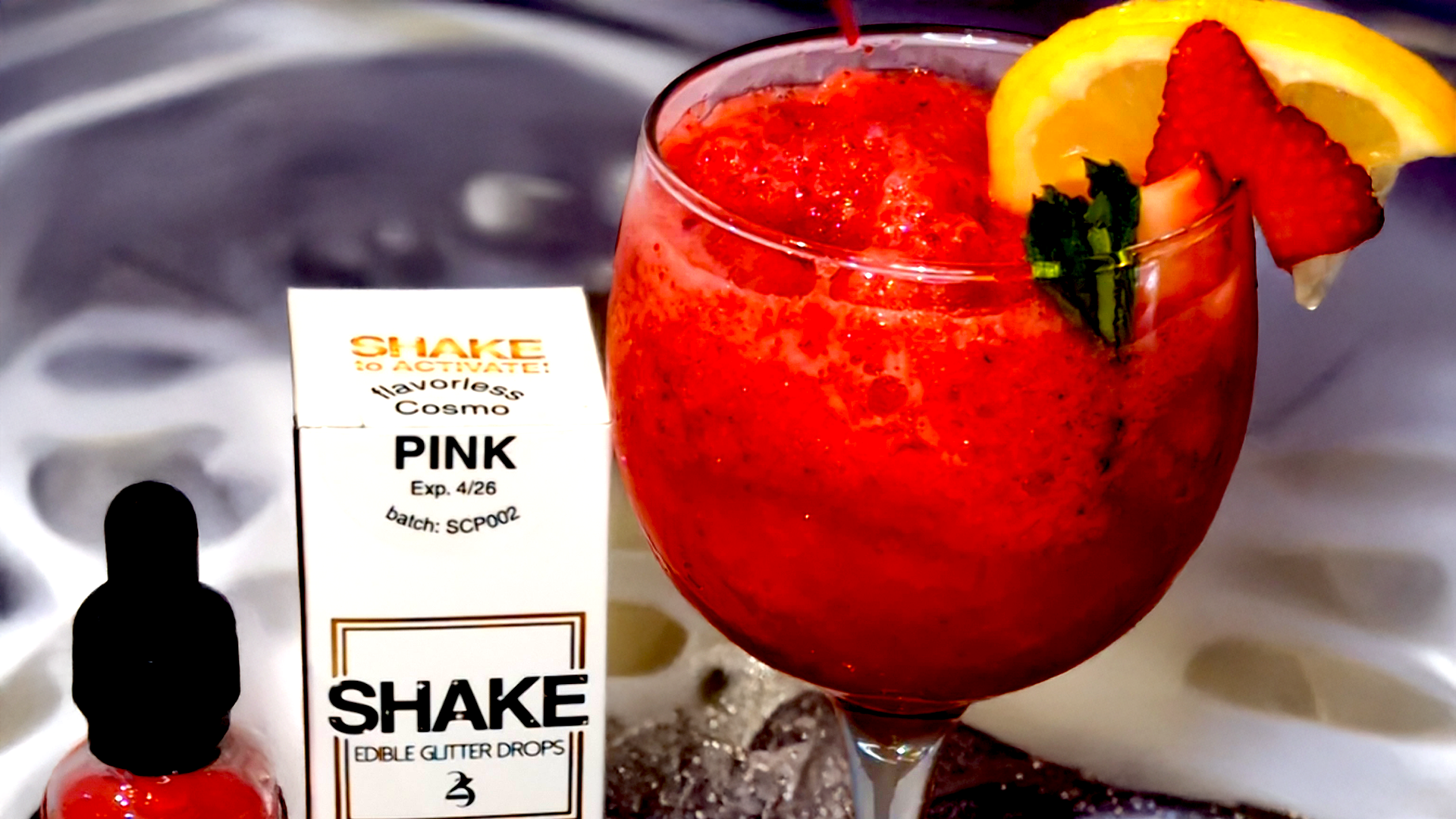 🍓 Strawberry Rose THC Slushie (NA) 🍓