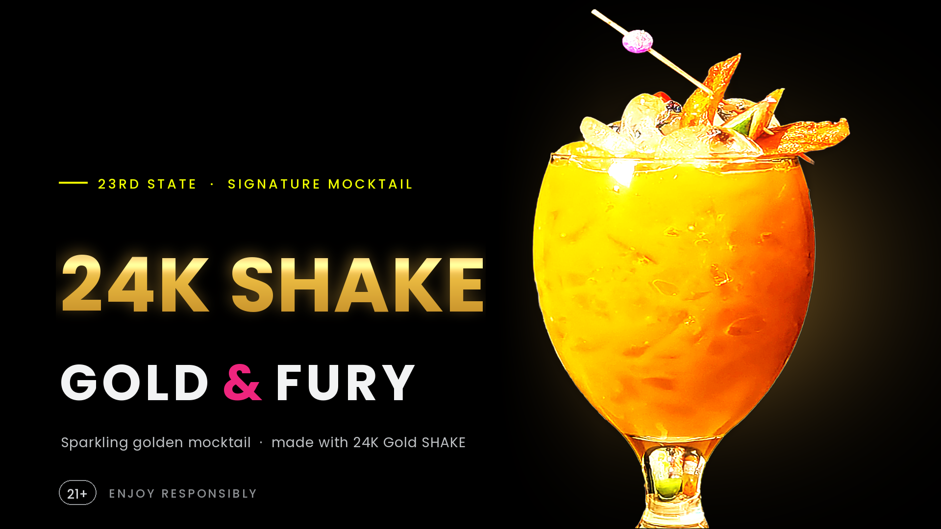 24k Gold SHAKE & Fury ✨🥕🥭