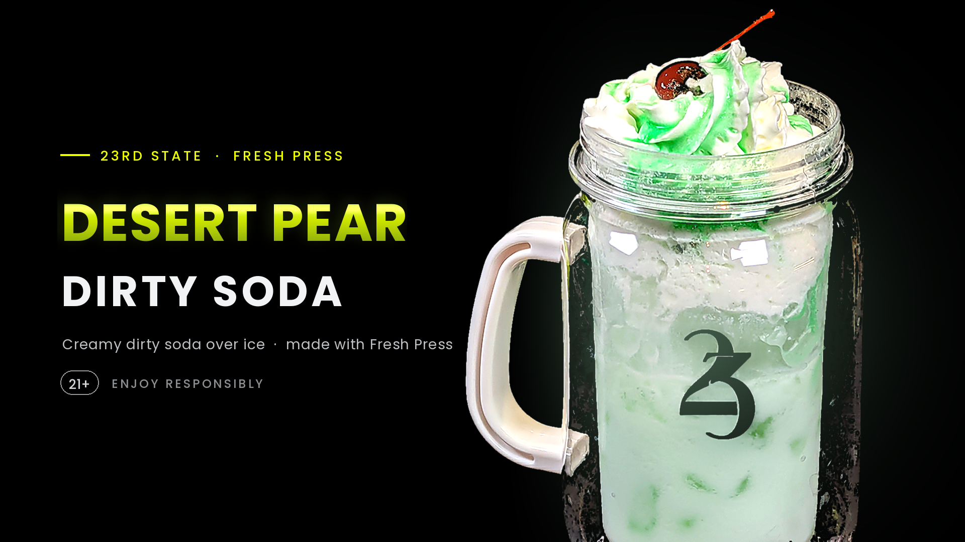 Desert Pear Dirty Soda 🍐✨ | Fresh Press THC Infused Perry