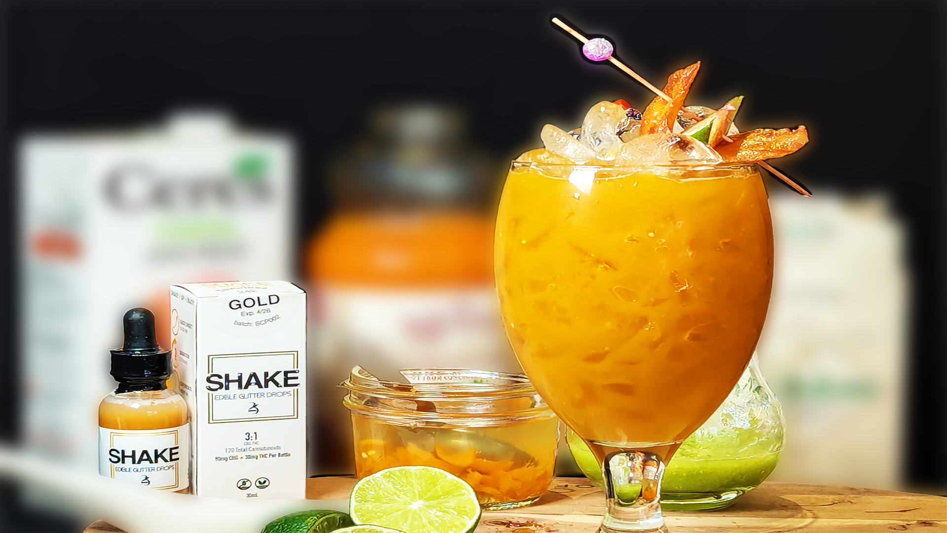 24k Gold SHAKE & Fury ✨🥕🥭