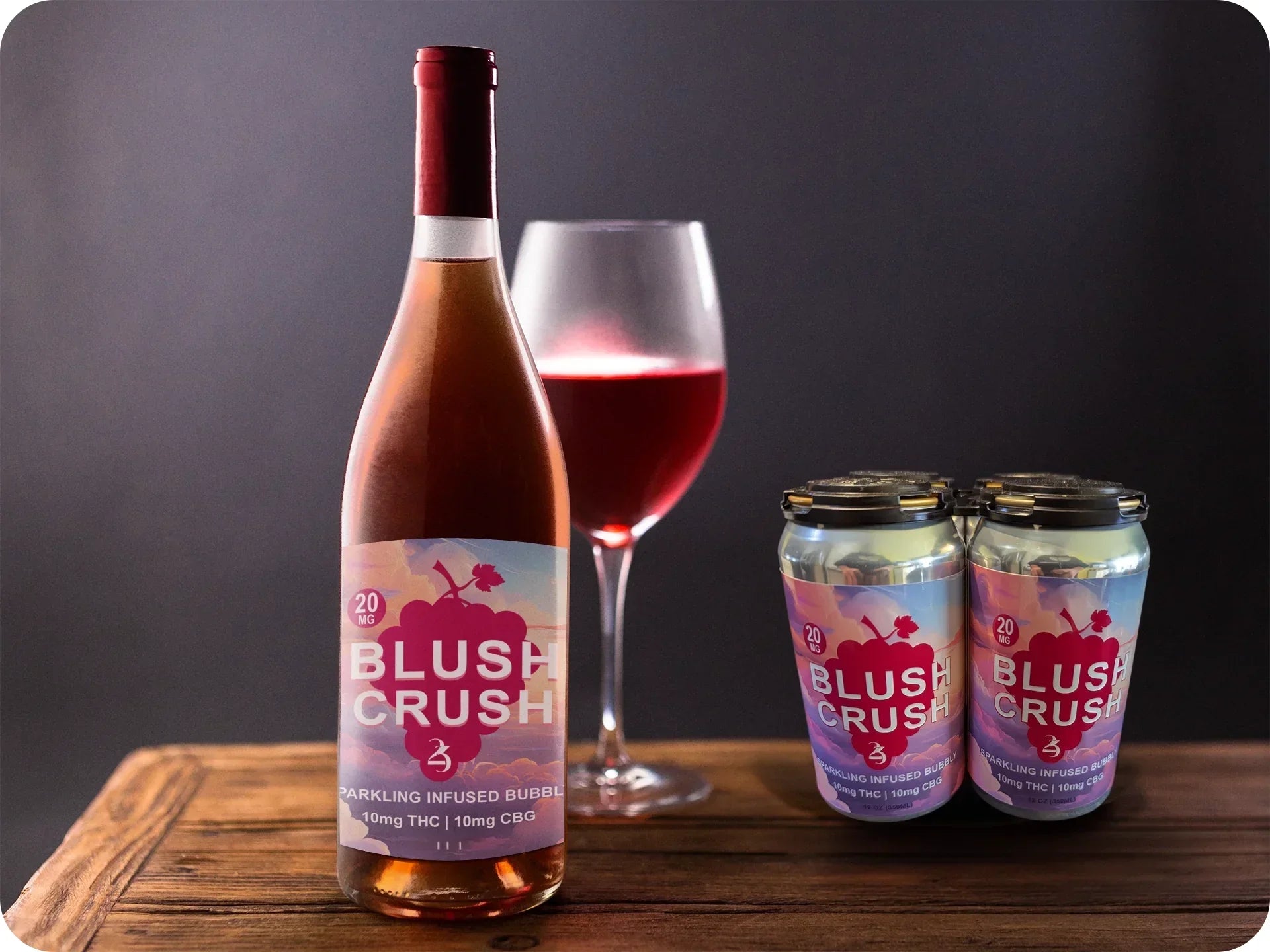 BLUSH CRUSH: The Premium Infused Bubbly That's Changing How We Celebrate