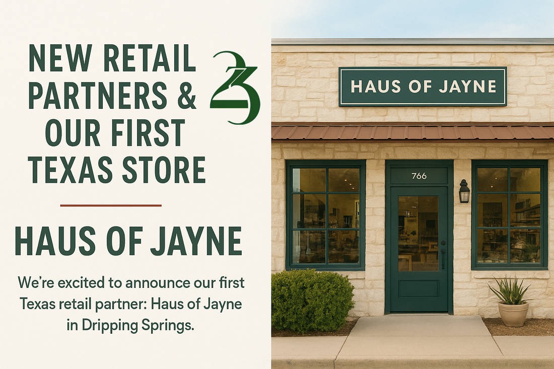 Expanding Our Reach: New Retail Partners; Our First Texas Store at Haus of Jayne