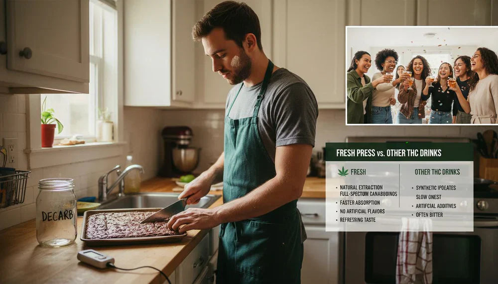 Decarb vs Non-Decarb Edibles – Effects on Experience